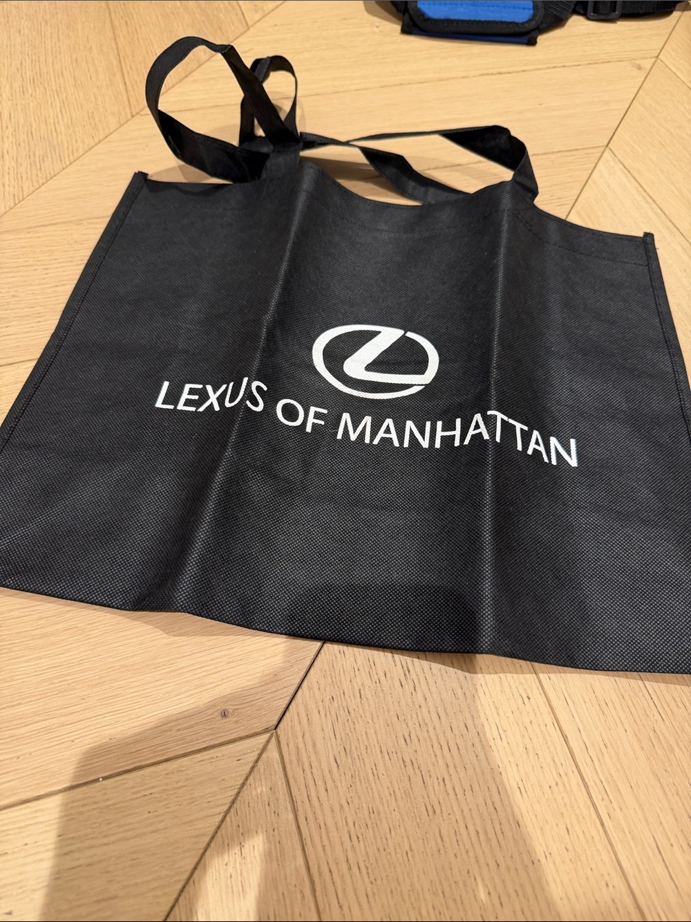 Lexus of Manhattan Reusable Shopping Tote Bag – Black